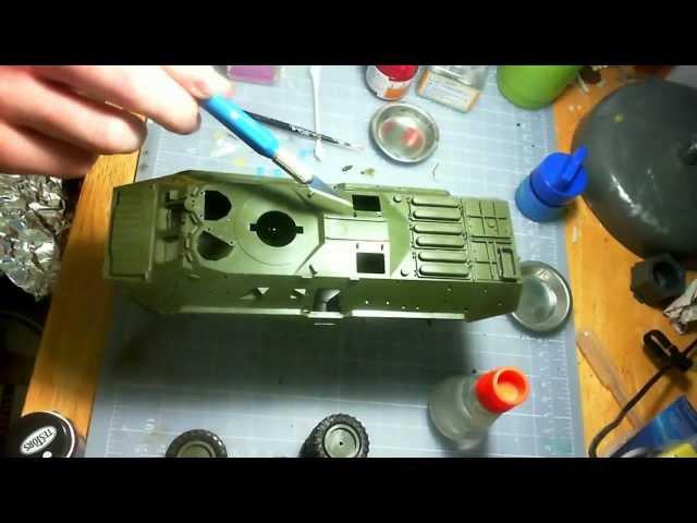 Zvezda 1/35 BTR-80a plus Diorama Tutorial 1/5