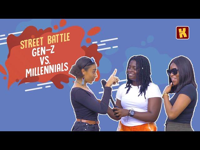 Generation Z Vs. Millennials | KraksTV Street Battle