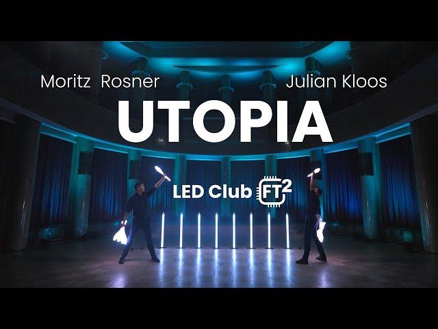 UTOPIA - LED juggling act by Moritz and Julian | Pyroterra Lighttoys