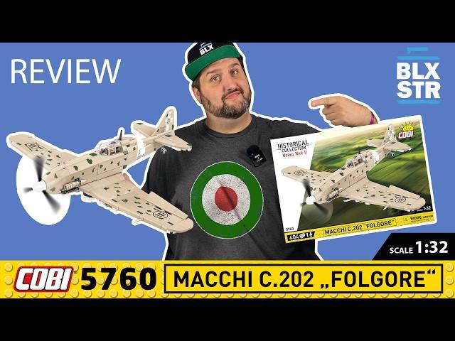 Bravissimo COBI! Regia Aeronautica MACCHI C.202 FOLGORE (Blitz/Donnerkeil) REVIEW | COBI-5760