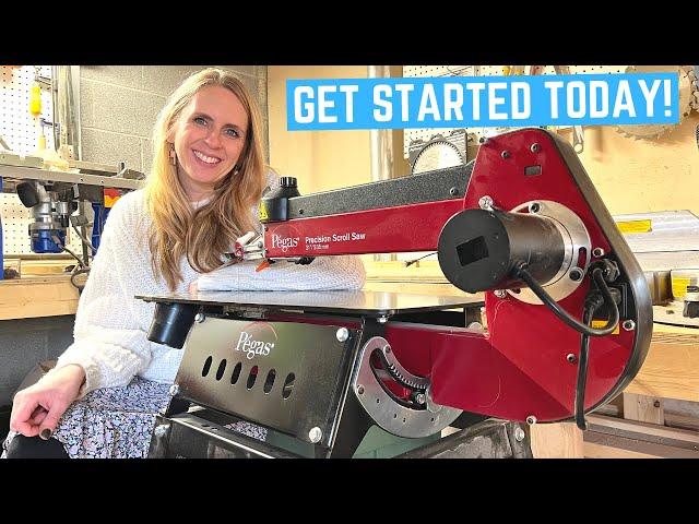 A Beginner's Guide to The Pegas Scroll Saw!