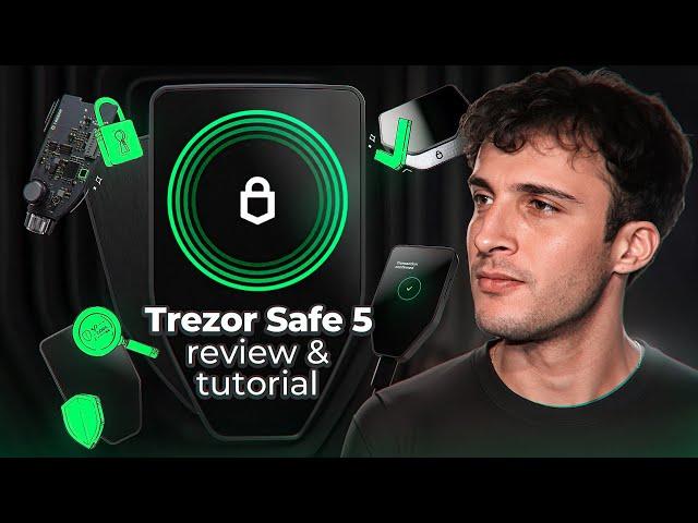 Trezor Safe 5 Tutorial & Review [NEW Trezor Crypto Hardware Wallet]