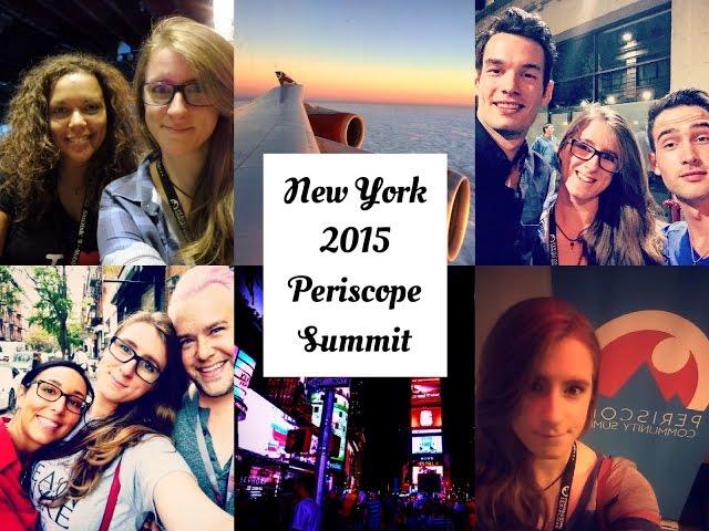 New York Vlog | Periscope Community Summit 2015