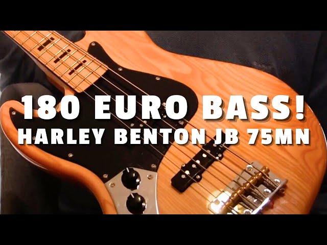 The Best Cheap Bass Guitar? Harley Benton JB-75MN Review!