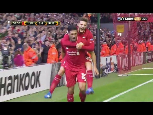 Liverpool vs Rubin Kazan 1-1 All Goals & Highlights - October 2015