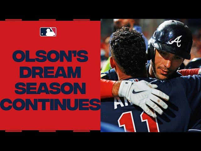 Olson twins! Matt Olson homers twice to reach 50 homers!