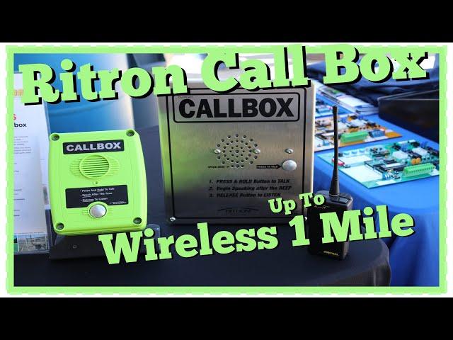 Ritron Call Box and loud mouth - SAS Dallas Halloween 2019