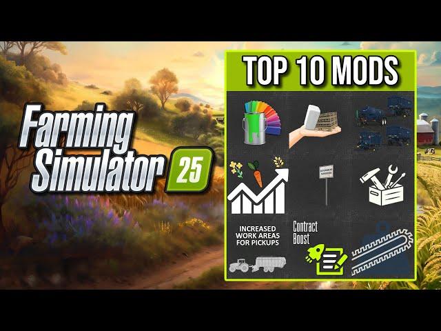 THE BEST MODS THIS YEAR! | FARMING SIMULATOR 25