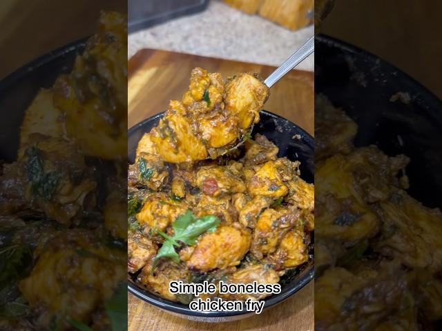 Simple & Tasty Chicken Fry| చికెన్ ఫ్రై| Homestyle Boneless Chicken ||@CookwithJG_#instafood #taste