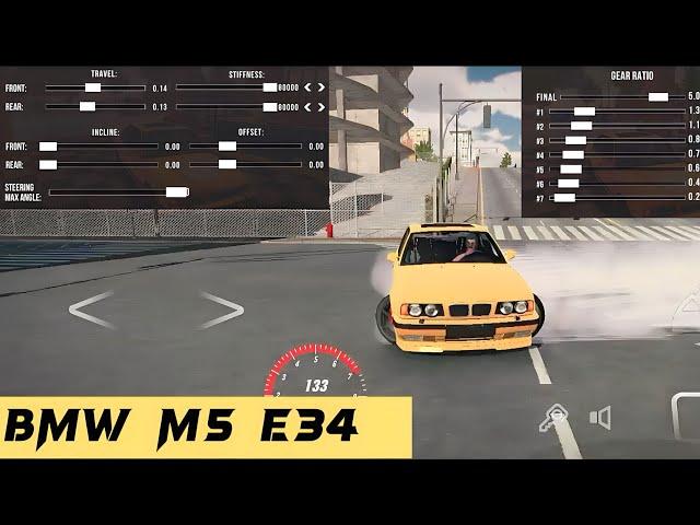 CAR PARKING MULTIPLAYER BMW M5 E34 DRIFT SETUP- By CP DRIFTERS~