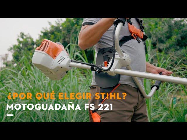 ¡Descubre por qué la motoguadaña FS 221 es la elección perfecta para ti!