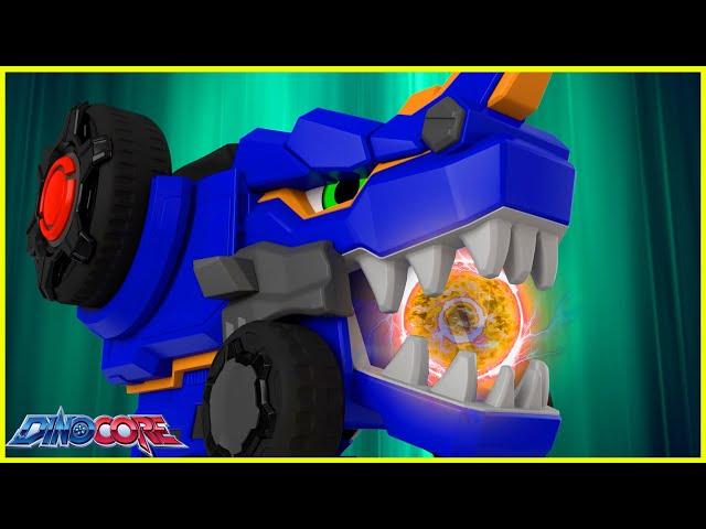 Dinocore Super Dino Power | 2 Min Dinosaur Robot Animation ‍️ Power Rangers Cartoon |Superheroes