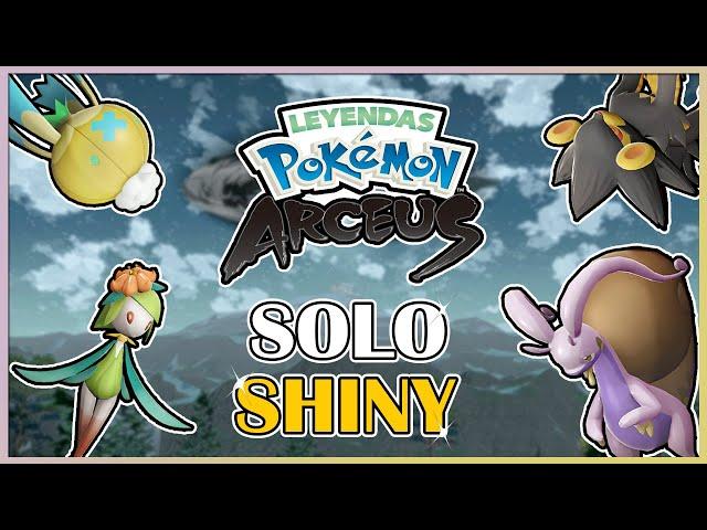  [POKÉMON CHALLENGE] CAN I BEAT POKÉMON LEGENDS: ARCEUS WITH ONLY SHINY POKÉMON?