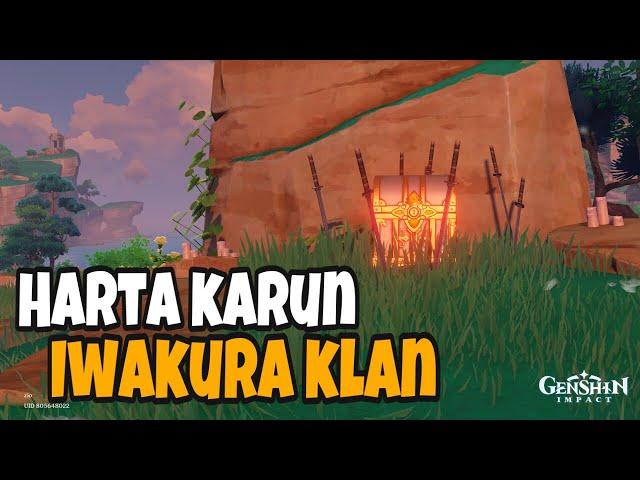 Harta Kartun Iwakura Klan | Hidden Luxurious Chest | GENSHIN IMPACT