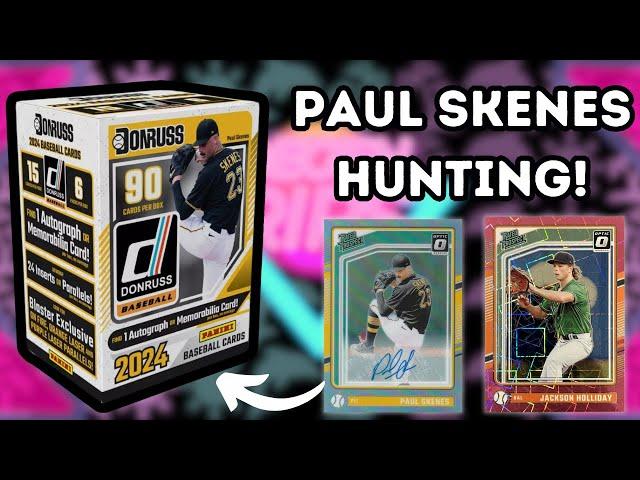 2024 DONRUSS BASEBALL BLASTER BOX REVIEW! (AUTO + MORE)