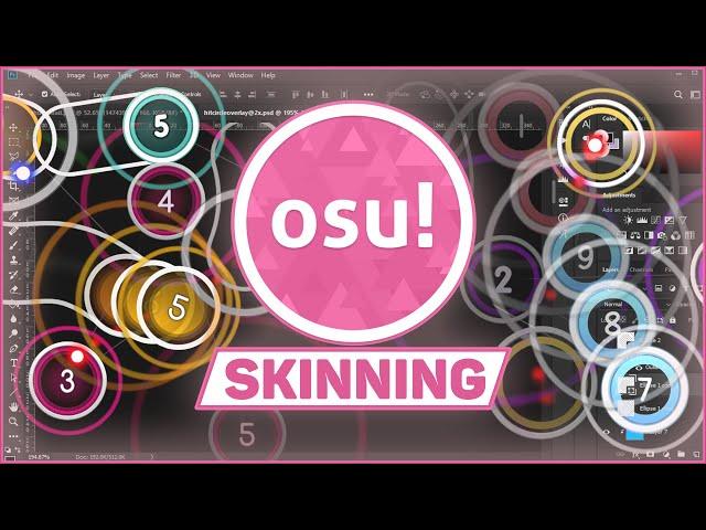 How to make an osu! Skin | Beginner Skinning Tutorial (Mix Skins, Make a hitcircle, skin.ini etc)