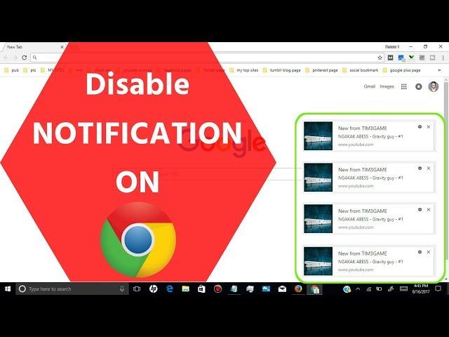 how to block notifications on chrome \ turn off notifications on google chrome