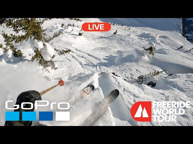 GoPro LIVE: Freeride World Tour 2023 | Kicking Horse Golden BC