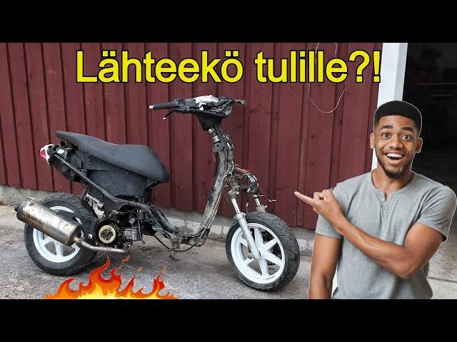 Skootteri Käyntiin Vuosien Seisonnan Jälkeen!? | Yamaha Jog projekti #3