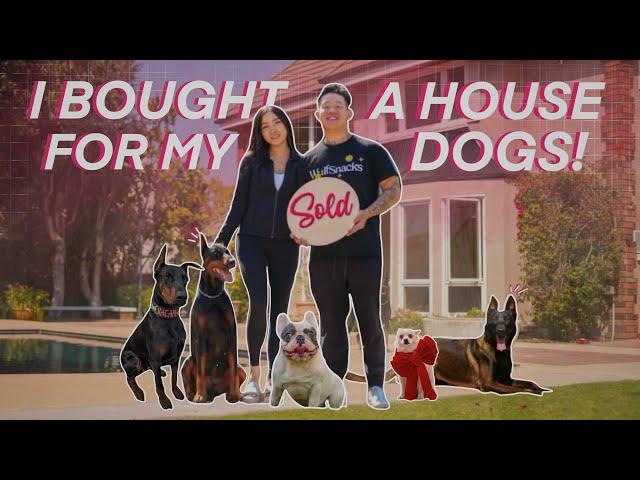 I BOUGHT A NEW HOUSE FOR MY DOGS l NEW HOME TOUR