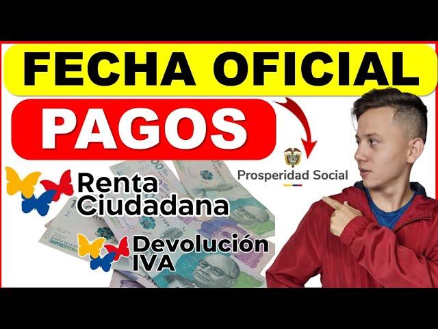 Prosperidad Social Confirma fecha Oficial de Pago Renta Ciudadana Devolución IVA, Boletín de prensa
