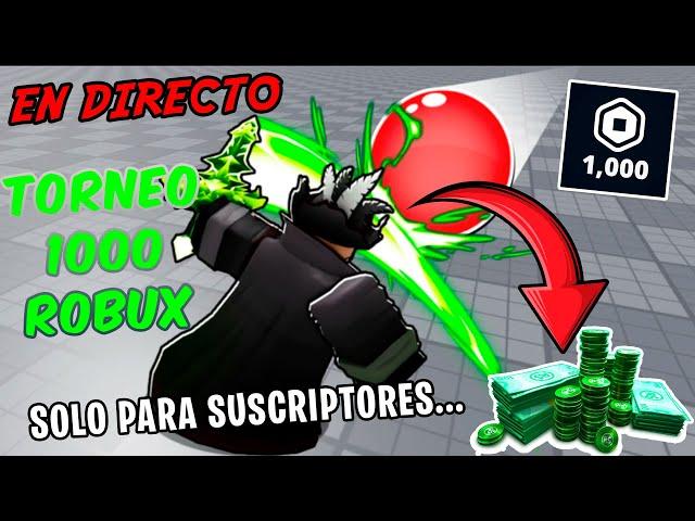 TORNEO 1000 ROBUX 100% REAL NO FAKE BLADE BALL (pls donate) DOORS