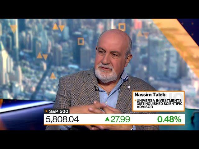 Black Swan Author Taleb on Fragility of Markets, Political Risk, AI