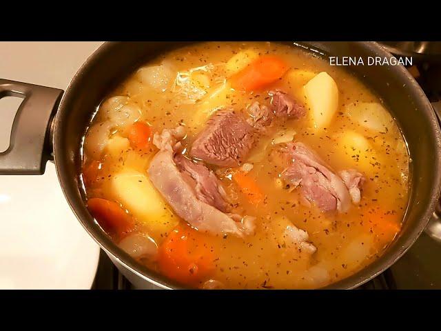 Турецкая Хашлама ( haşlama ). Отличное блюдо для холодной погоды! Очень вкусное и сытное блюдо! Еда