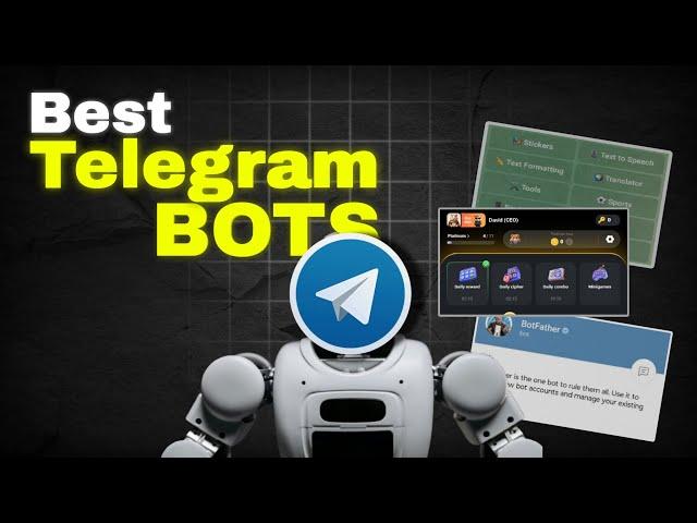 13 Best Telegram Bots for Daily Use in 2024 (MUST TRY)