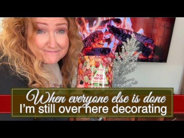 WHY DID I DO THIS SO CLOSE TO CHRISTMAS? DECORATING WITH VINTAGE CHRISTMAS ITEMS