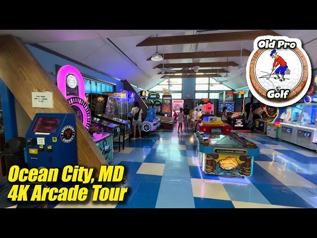 Old Pro Golf @ 68th Street (Ocean City MD), 4K arcade walkthrough & tour, September 2024