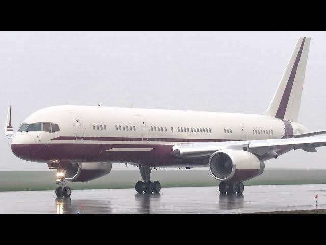 Yucaipa Companies Boeing 757-200 (B752) landing & departing Montreal (YUL/CYUL)