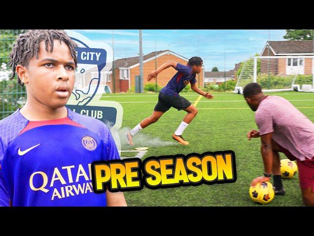 How An Academy Footballer Should Train For Pre Season!