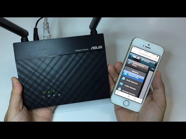 Setup ASUS router using Mobile | NETVN