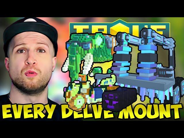 EVERY MOUNT Found inside the TROVE DELVES