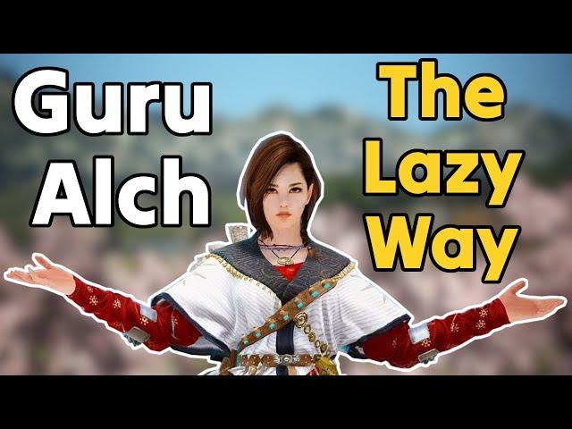 The Ultimate Lazy Way to Power Level Alchemy to Guru (BDO)