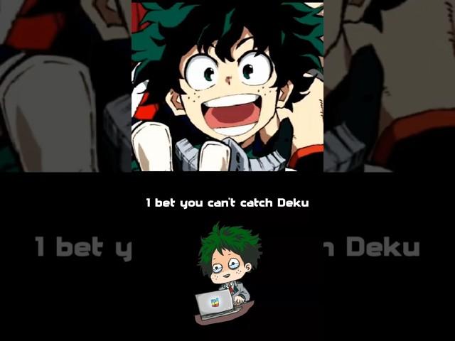 I bet you cant MHA fans.   #anime #myheroacademia #shorts