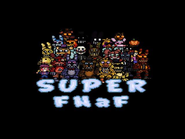 Super FNaF Full Playthrough Nights 1-5,  Minigames, Endings, Extras + No Deaths! (No Commentary)