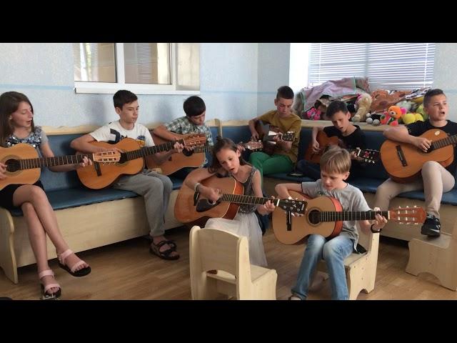 Велики и чудны дела Твои | мои ученики #христианскиепесни #fingerstyle