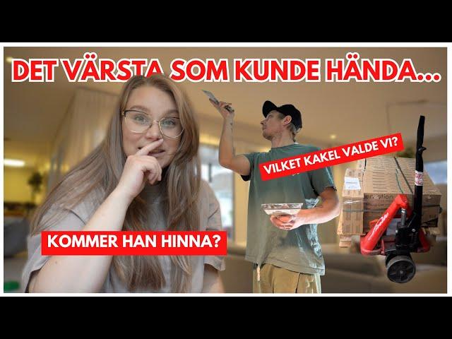 BADRUMSRENOVERINGEN FORTSÄTTER | VLOGG