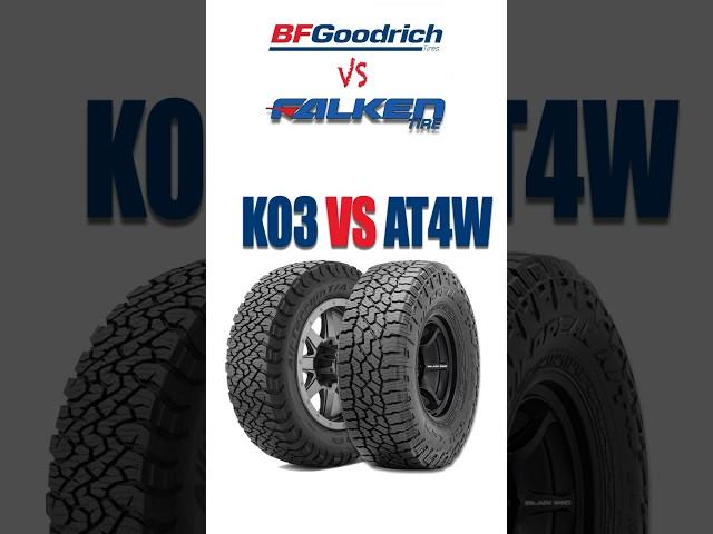 BFG KO3 VS FALKEN WILDPEAK AT4W #KO3 #AT4W #bfgoodrich