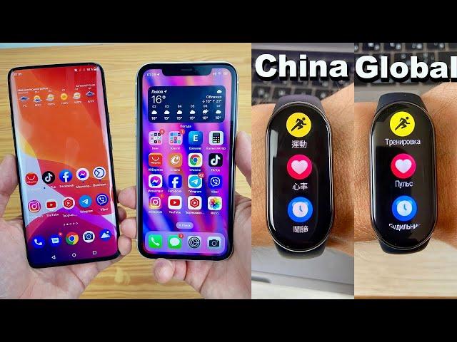 Mi Band 8 CHINA ️ GLOBAL - Меняем Язык для Android и iPhone