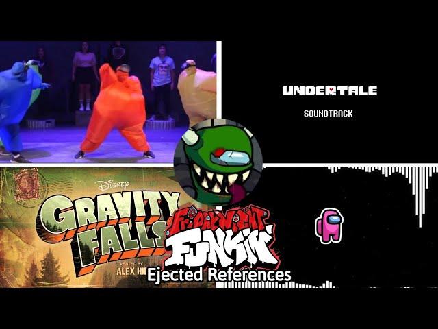 Ejected - References Replaced With Their Original Songs! | Friday Night Funkin' Vs. Impostor Mod FNF