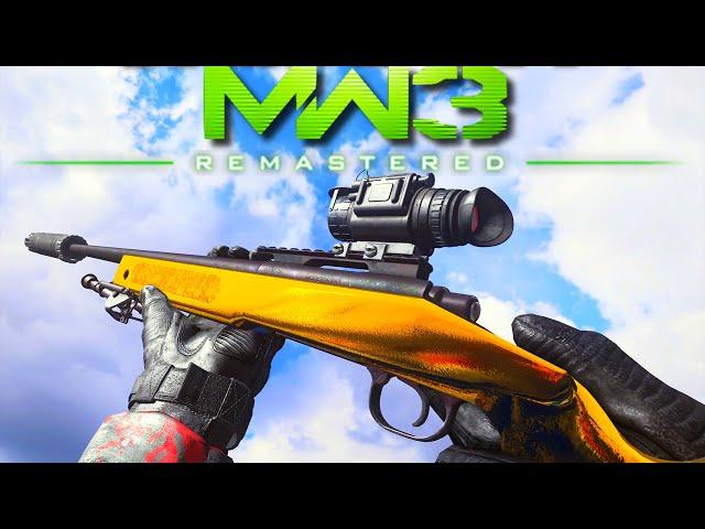 The HARDEST SNIPING in MW3 Remastered