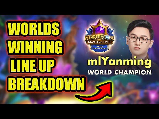 The UNBELIEVABLE Winning Lineup that DOMINATED the 2024 Hearthstone World Championship!