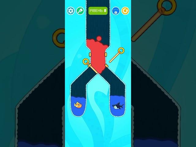 Save The Fish - 5 Level #shorts