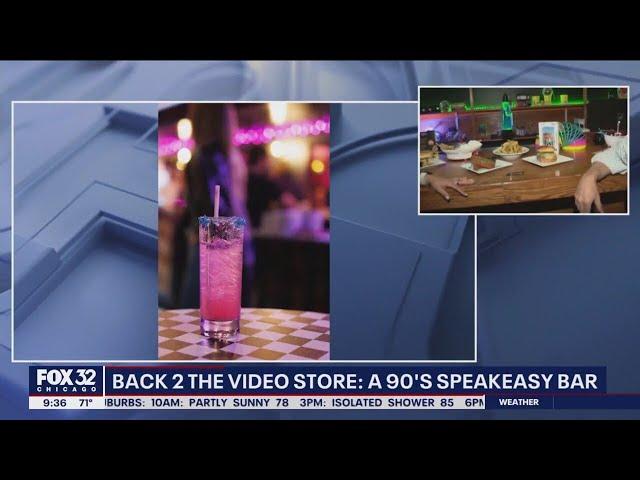 It's back to the 90s at "Back to the Video Store"