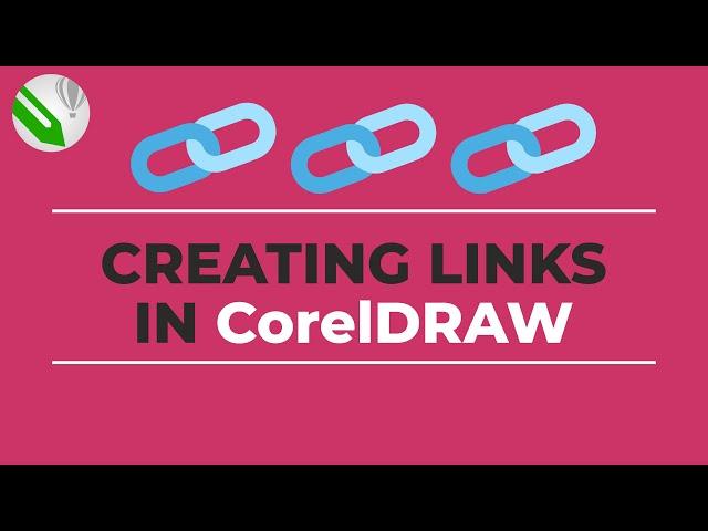 How to Create Links in CorelDRAW | Internal & External