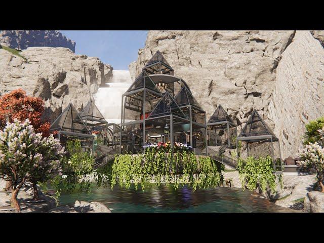 [Once Human] House Design crystal castle