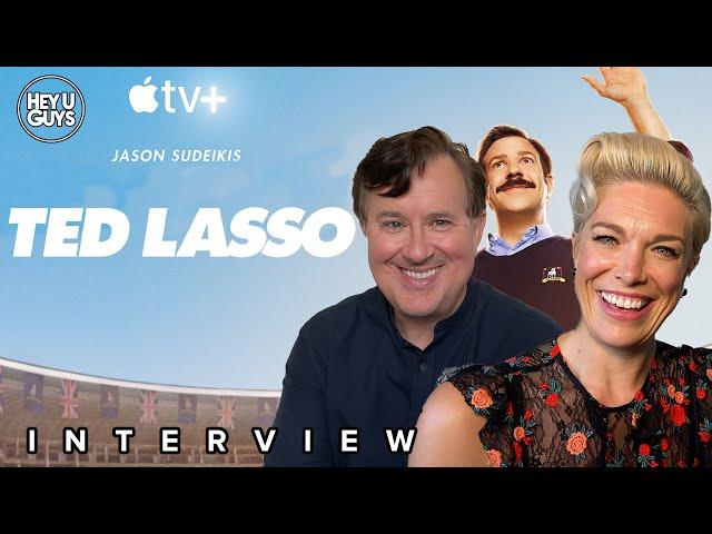 Jeremy Swift & Hannah Waddingham - Ted Lasso Interview (Apple TV+)